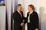  Itävallan liittopresidentti Heinz Fischer saapuu presidentti tapaamiseen. Copyright © Tasavallan presidentin kanslia